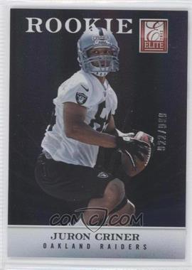 2012 Elite - [Base] #156 - Juron Criner /999