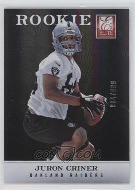 2012 Elite - [Base] #156 - Juron Criner /999