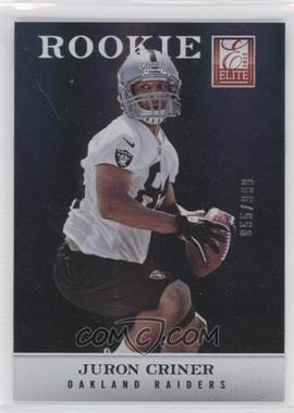 2012 Elite - [Base] #156 - Juron Criner /999