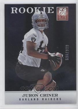 2012 Elite - [Base] #156 - Juron Criner /999