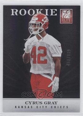 2012 Elite - [Base] #160 - Cyrus Gray /999