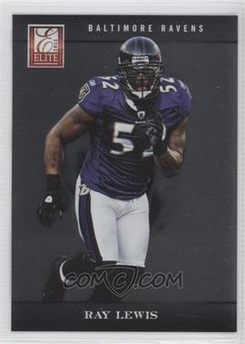 2012 Elite - [Base] #8 - Ray Lewis