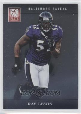 2012 Elite - [Base] #8 - Ray Lewis