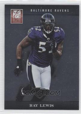 2012 Elite - [Base] #8 - Ray Lewis