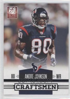 2012 Elite - Craftsmen - Black #1 - Andre Johnson /49