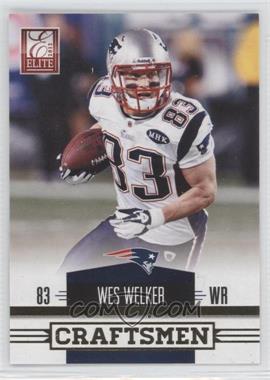 2012 Elite - Craftsmen - Gold #3 - Wes Welker /149