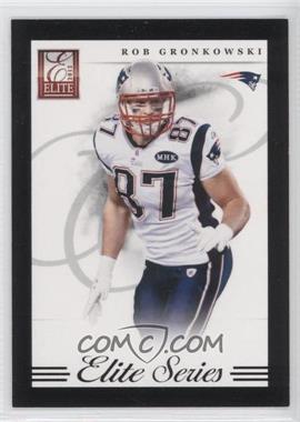 2012 Elite - Elite Series - Black #3 - Rob Gronkowski /49