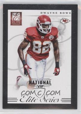 2012 Elite - Elite Series - Silver 2012 National VIP #17 - Dwayne Bowe /5