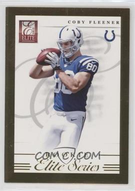 2012 Elite - Elite Series Rookies - Gold #13 - Coby Fleener /149