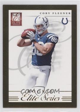 2012 Elite - Elite Series Rookies - Gold #13 - Coby Fleener /149