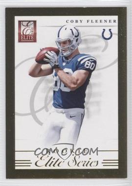 2012 Elite - Elite Series Rookies - Gold #13 - Coby Fleener /149