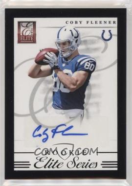 2012 Elite - Elite Series Rookies - Signatures #13 - Coby Fleener /99