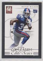 David Wilson #/999