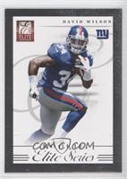 David Wilson #/999