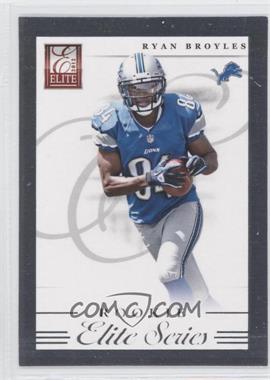 2012 Elite - Elite Series Rookies - Silver #17 - Ryan Broyles /999