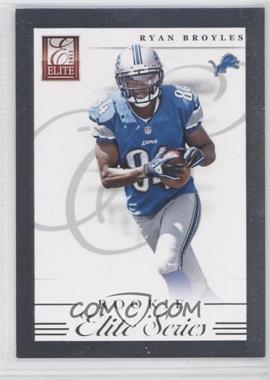 2012 Elite - Elite Series Rookies - Silver #17 - Ryan Broyles /999