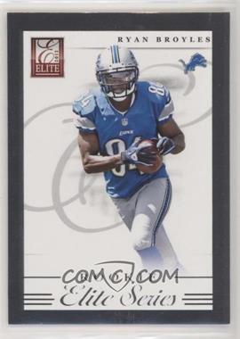 2012 Elite - Elite Series Rookies - Silver #17 - Ryan Broyles /999