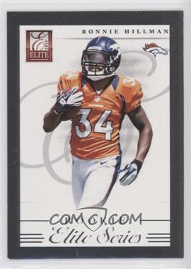 2012 Elite - Elite Series Rookies - Silver #22 - Ronnie Hillman /999