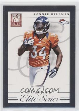 2012 Elite - Elite Series Rookies - Silver #22 - Ronnie Hillman /999