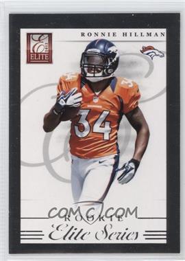 2012 Elite - Elite Series Rookies - Silver #22 - Ronnie Hillman /999