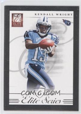 2012 Elite - Elite Series Rookies - Silver #7 - Kendall Wright /999