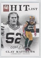 Clay Matthews #/999