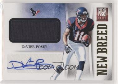 2012 Elite - New Breed Jerseys - Signatures #23 - DeVier Posey /50