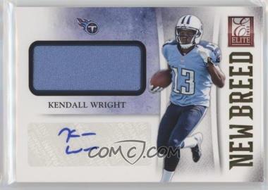 2012 Elite - New Breed Jerseys - Signatures #7 - Kendall Wright /25