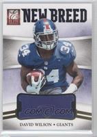 David Wilson #/399