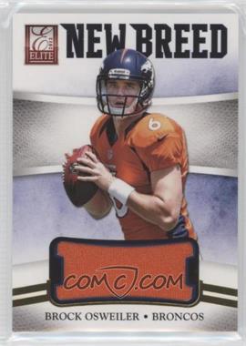 2012 Elite - New Breed Jerseys #18 - Brock Osweiler /399