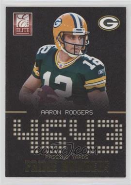 2012 Elite - Prime Numbers - Gold #1 - Aaron Rodgers /149