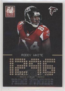 2012 Elite - Prime Numbers - Silver #12 - Roddy White /999