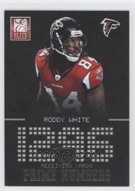 2012 Elite - Prime Numbers - Silver #12 - Roddy White /999