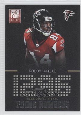 2012 Elite - Prime Numbers - Silver #12 - Roddy White /999