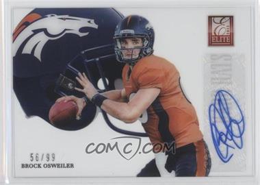 2012 Elite - Rookie Hard Hats - Signatures #15 - Brock Osweiler /99