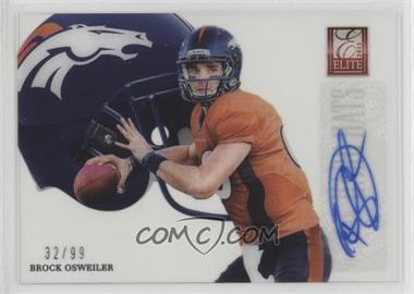 2012 Elite - Rookie Hard Hats - Signatures #15 - Brock Osweiler /99