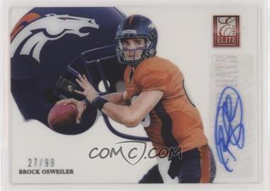 2012 Elite - Rookie Hard Hats - Signatures #15 - Brock Osweiler /99