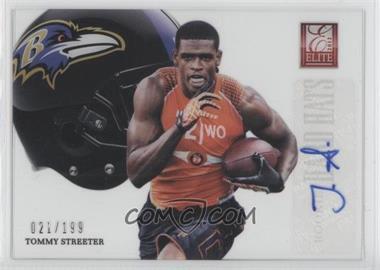 2012 Elite - Rookie Hard Hats - Signatures #54 - Tommy Streeter /199