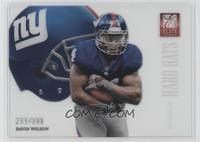 David Wilson #/399