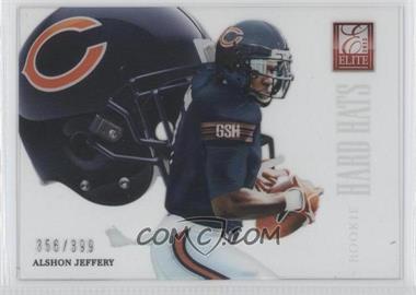 2012 Elite - Rookie Hard Hats #12 - Alshon Jeffery /399