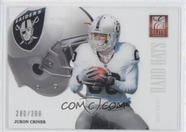 2012 Elite - Rookie Hard Hats #44 - Juron Criner /399