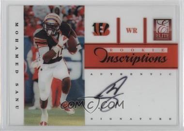 2012 Elite - Rookie Inscriptions - Black Ink #25 - Mohamed Sanu