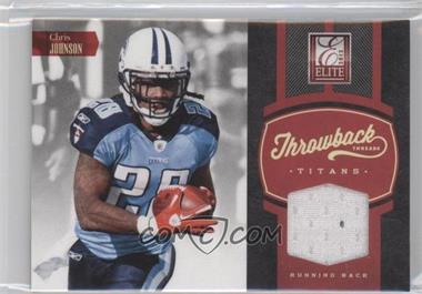 2012 Elite - Throwback Threads #15 - Chris Johnson /199