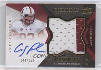 Rookie Autograph Patch - Coby Fleener [EX to NM] #/150