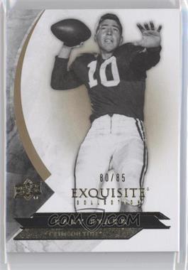 2012 Exquisite Collection - [Base] #56 - Bart Starr /85