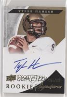 Rookie Signatures - Tyler Hansen #/99