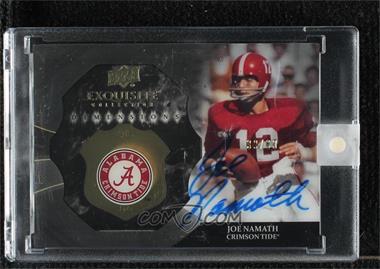 2012 Exquisite Collection - Dimensions Signatures #EB-JN - Joe Namath /60 [Uncirculated]