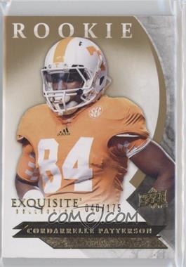 2012 Exquisite Collection - Exquisite Rookies #ER-CP - Cordarrelle Patterson /175