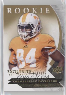 2012 Exquisite Collection - Exquisite Rookies #ER-CP - Cordarrelle Patterson /175