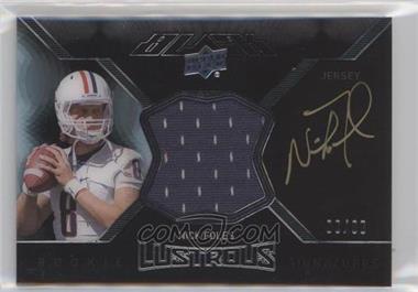 2012 Exquisite Collection - Upper Deck Black Rookie Lustrous Jersey Signatures #BRL-10 - Nick Foles /99